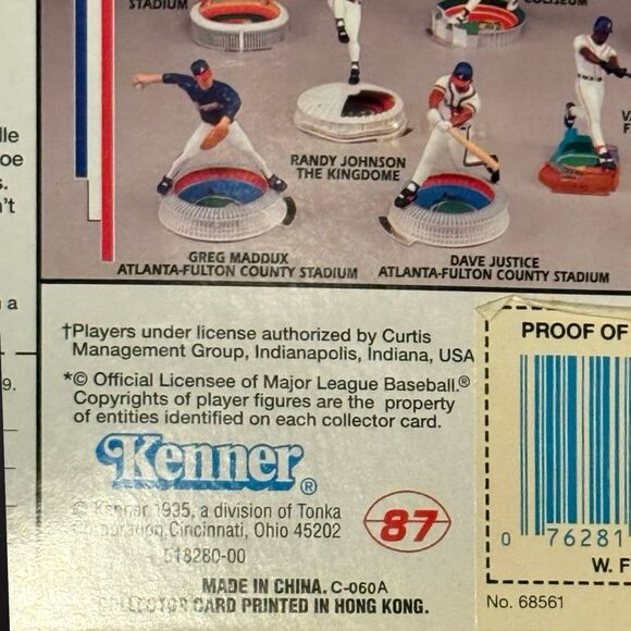 1995 Whitey Ford MLB Cooperstown Collection Starting Lineup Figure Sealed On Car - Picture 5 of 5